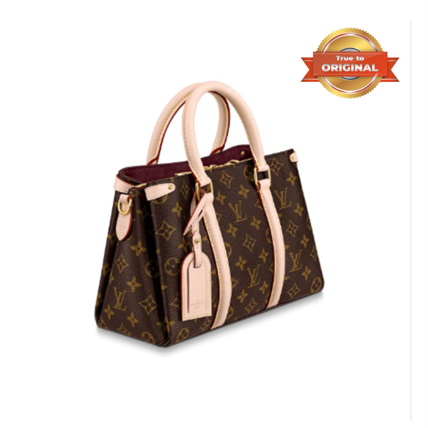 [True-to-ORIGINAL] Louis Vuitton Open BB Bag Brown For Women 27cm